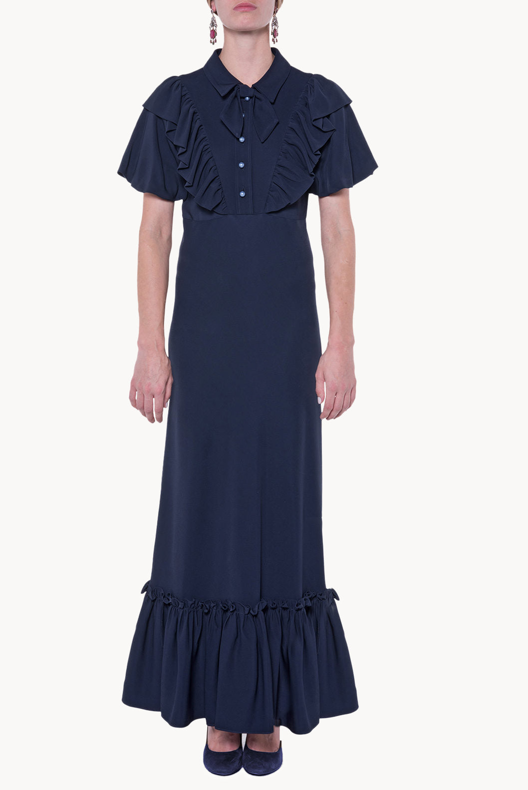 Short Sleeve Collared Dress