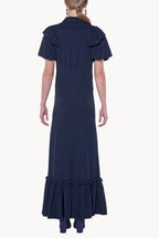 Short Sleeve Collared Dress