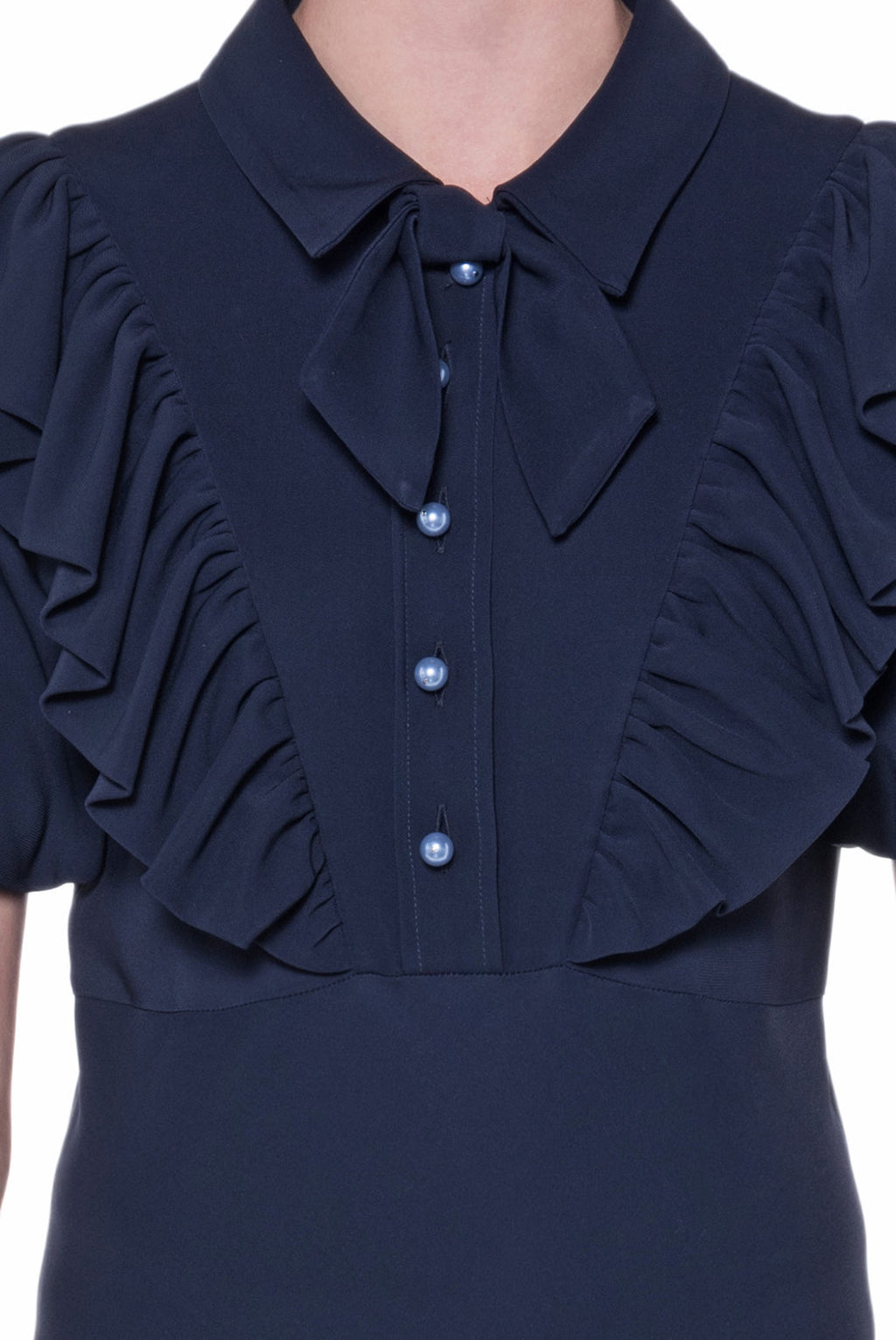 Short Sleeve Collared Dress