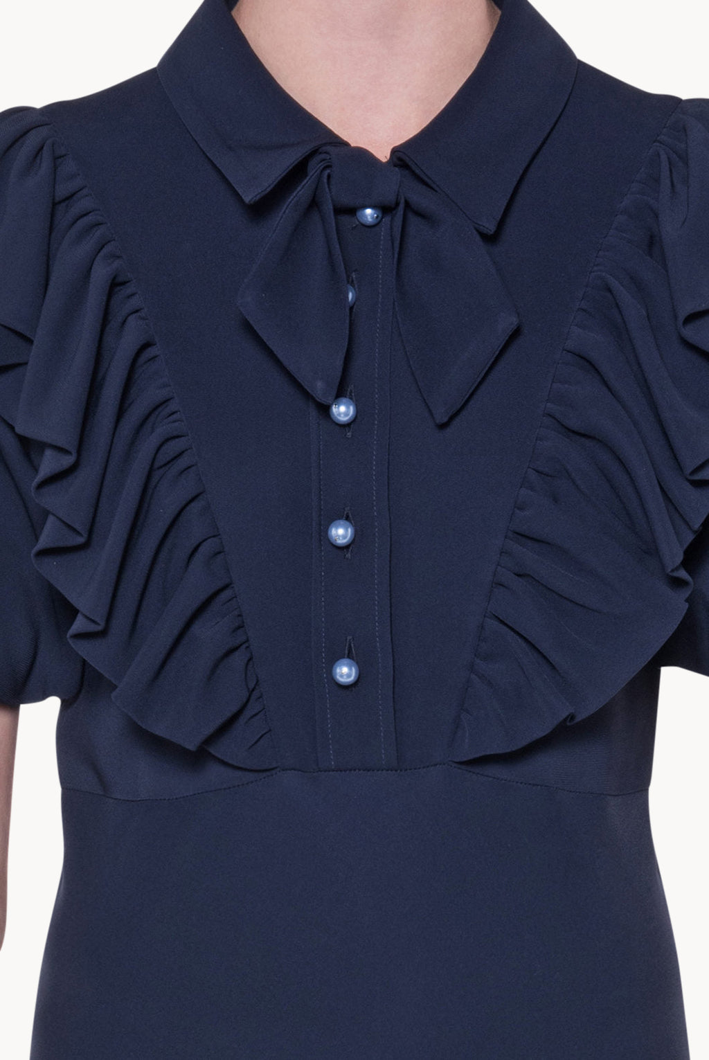 Short Sleeve Collared Dress
