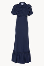 Short Sleeve Collared Dress