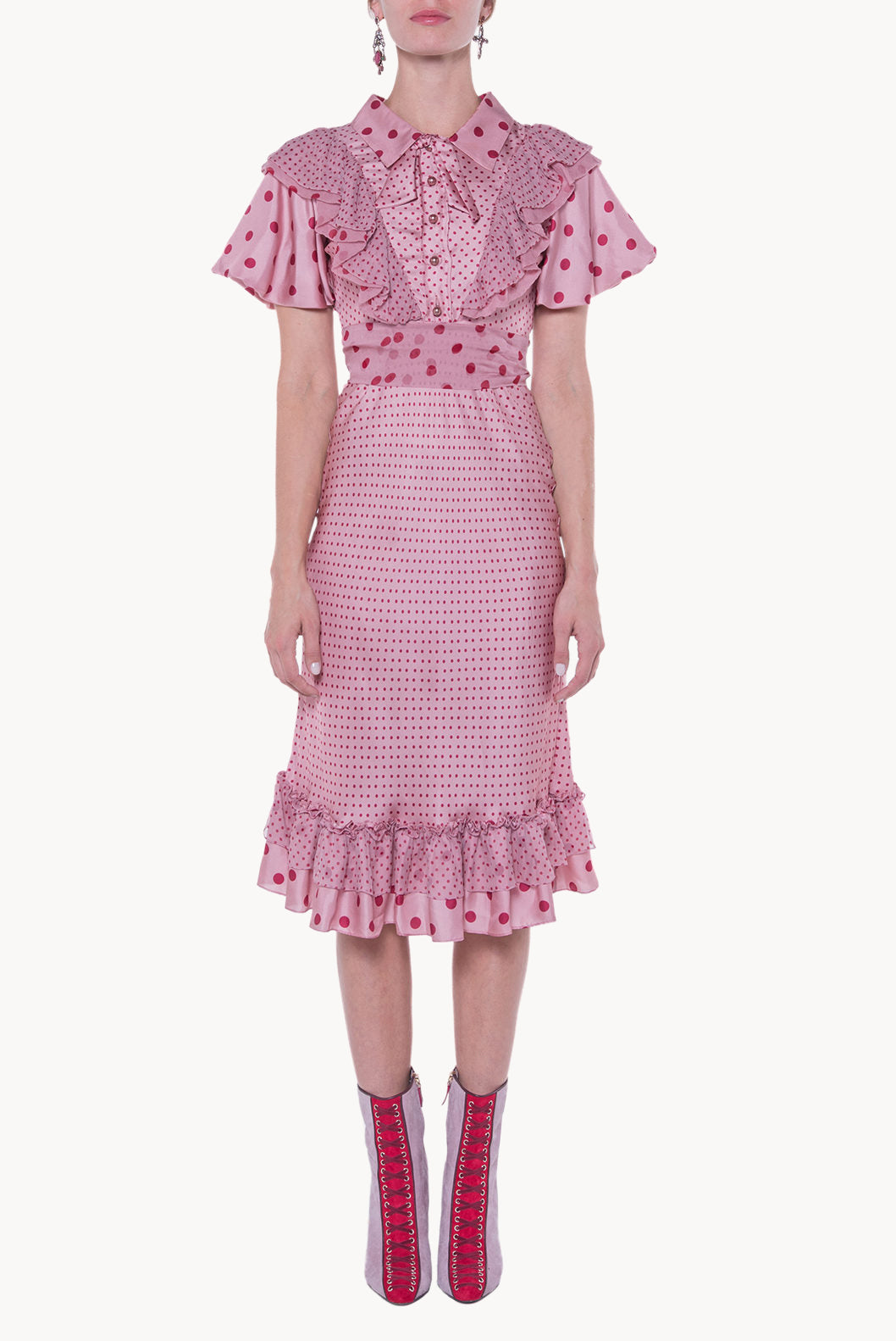 Polkadots Printed Dress