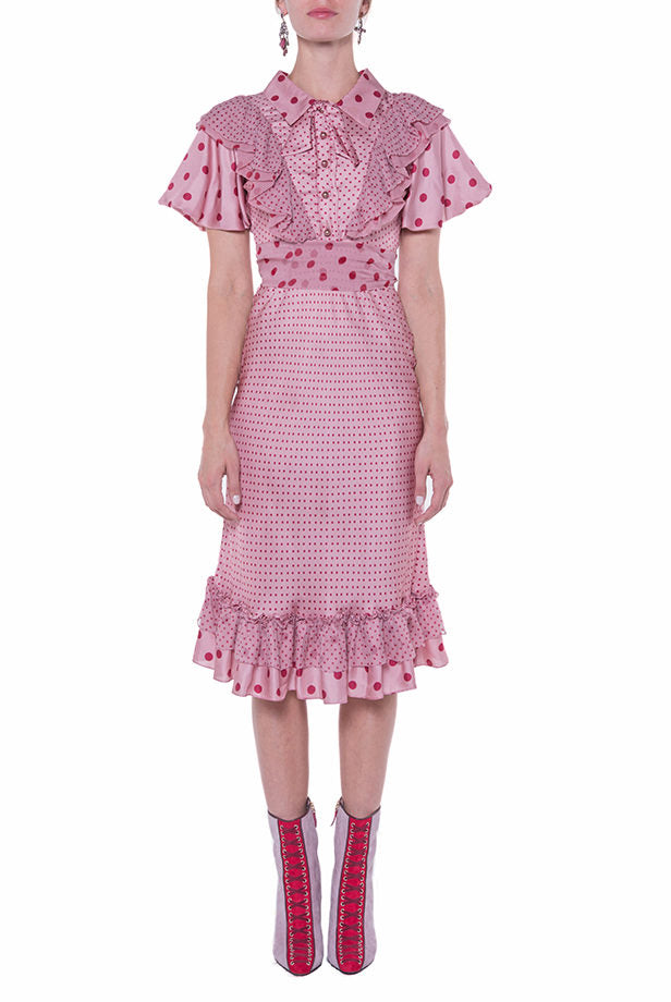 Polkadots Printed Dress