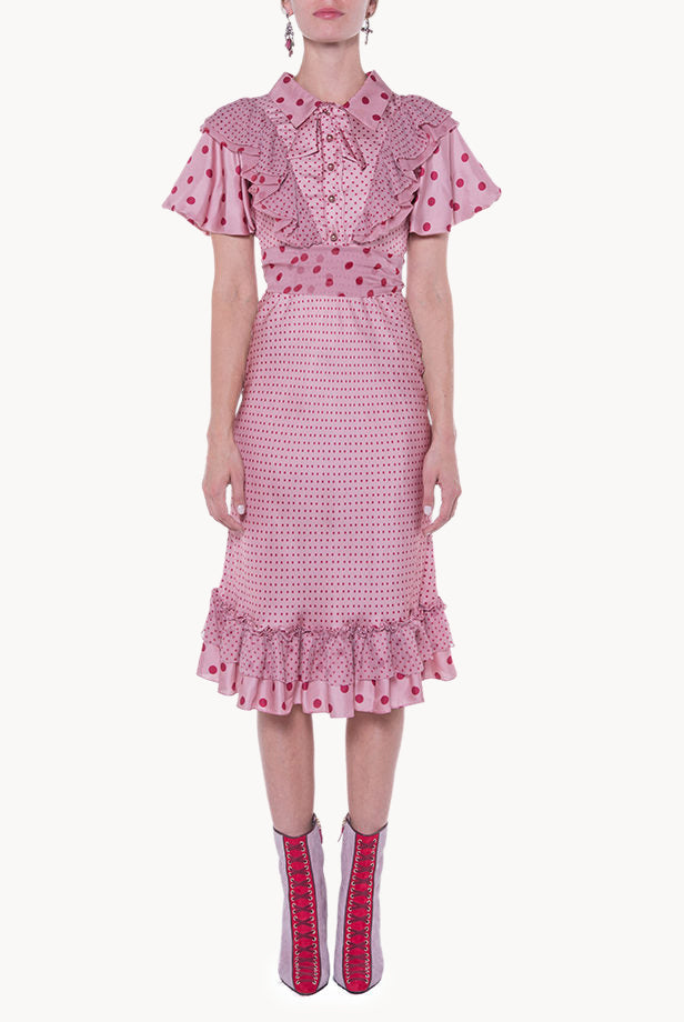 Polkadots Printed Dress