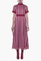 Macrame Embroidered Dress