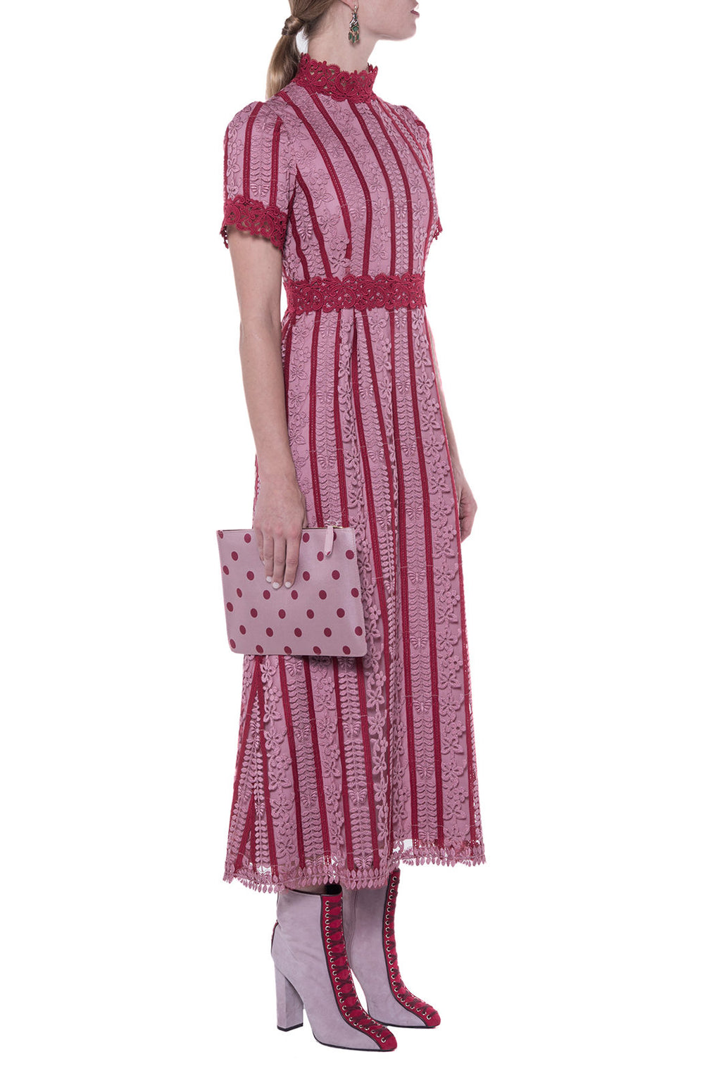 Macrame Embroidered Dress