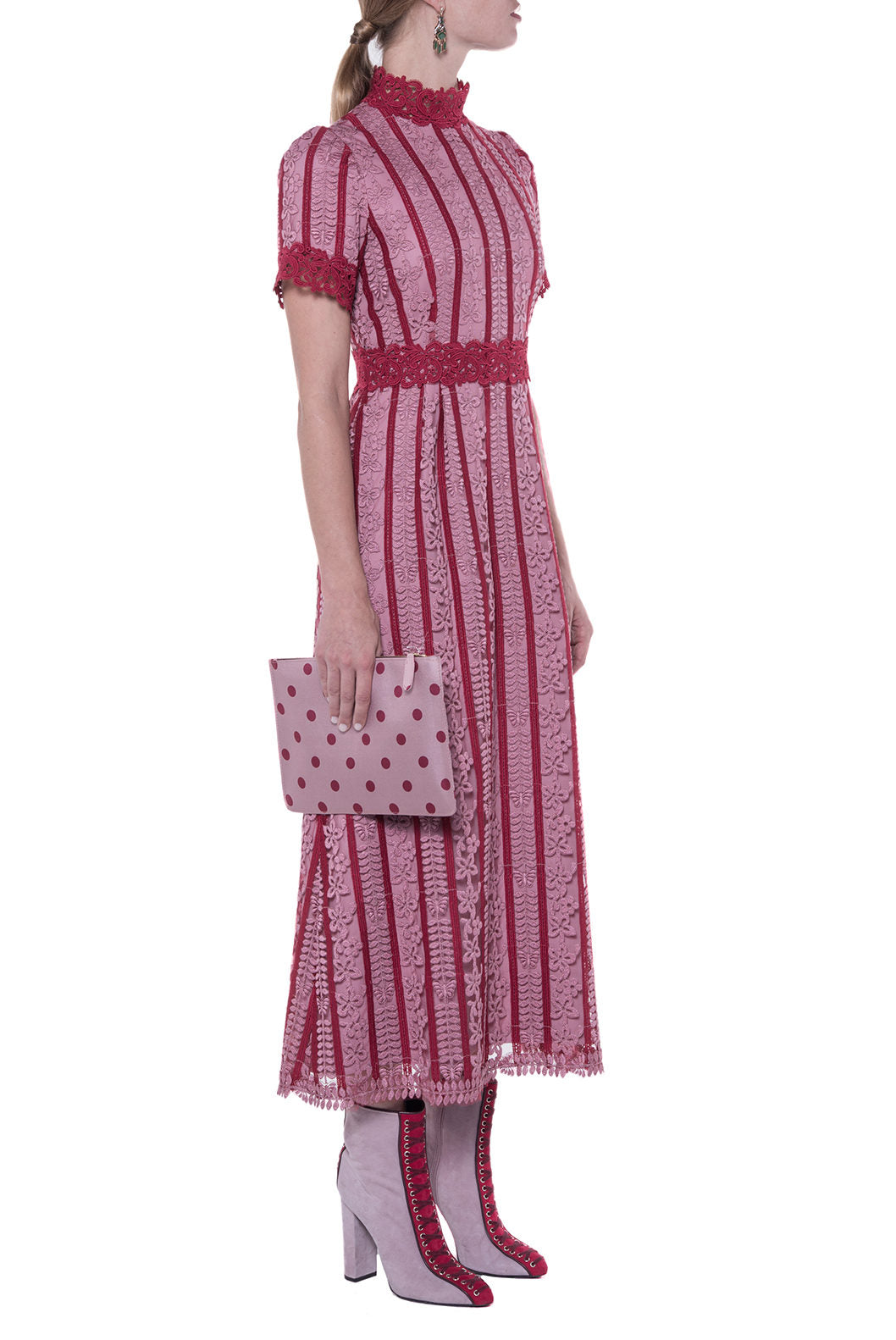 Macrame Embroidered Dress