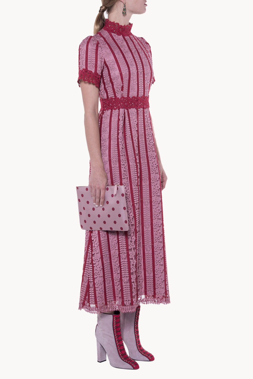 Macrame Embroidered Dress