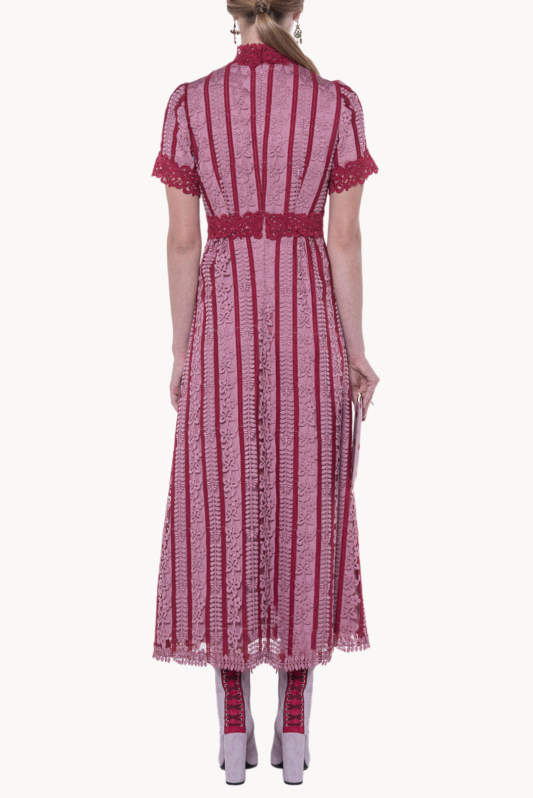 Macrame Embroidered Dress