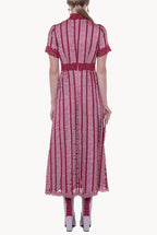 Macrame Embroidered Dress