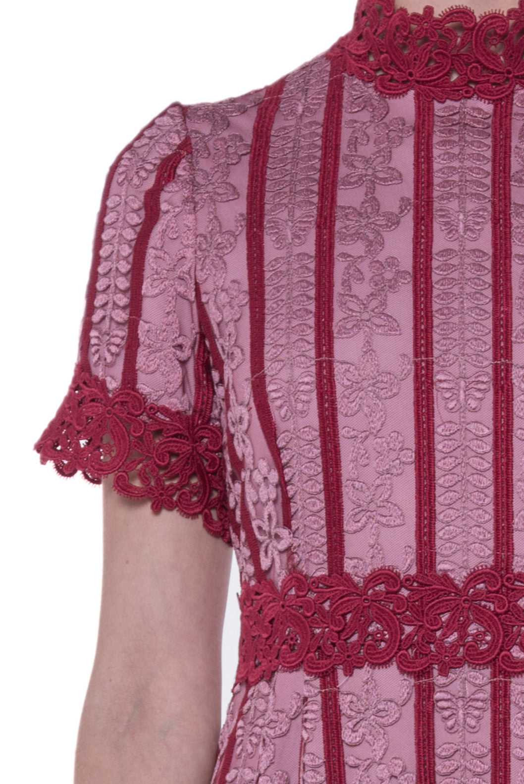 Macrame Embroidered Dress
