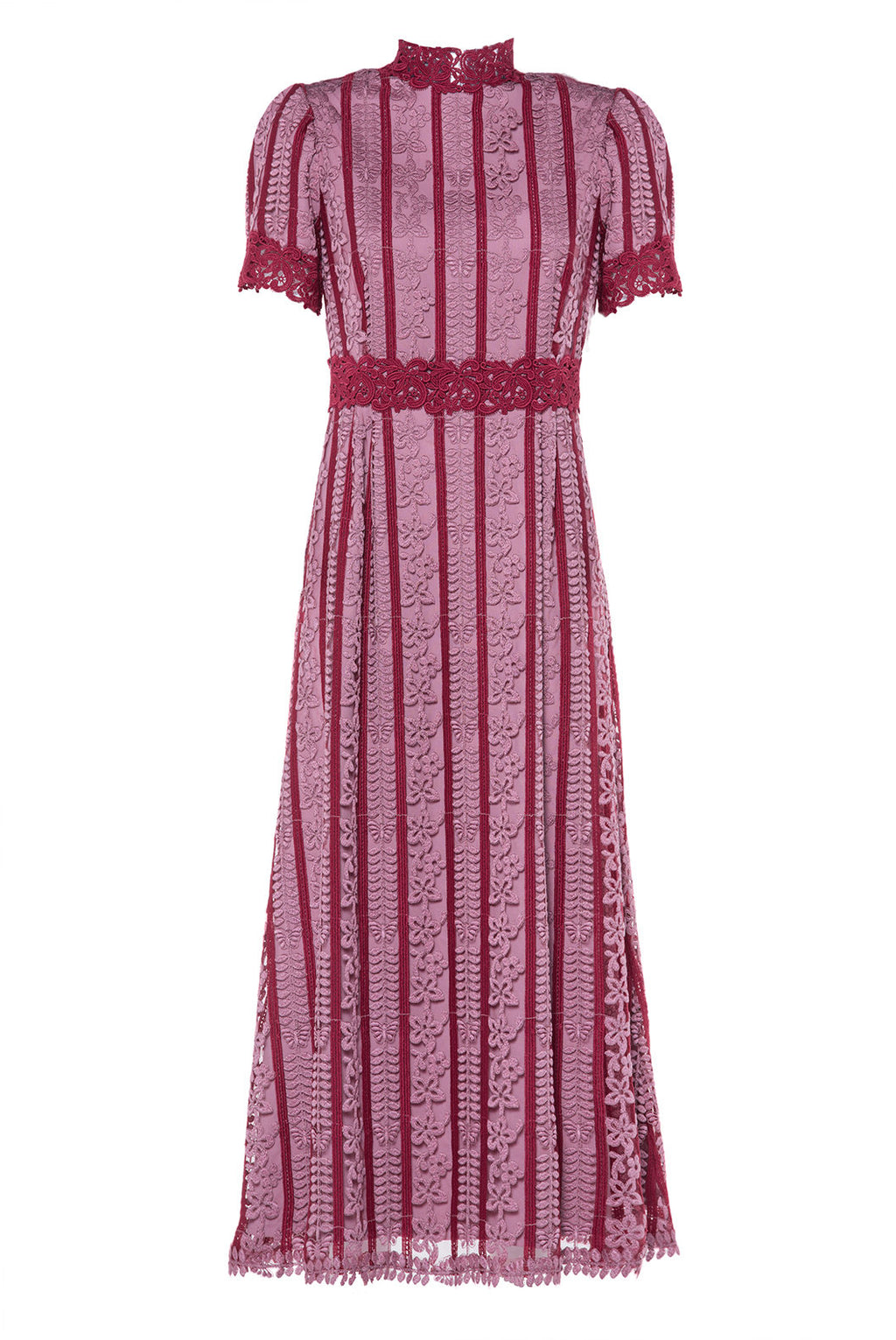 Macrame Embroidered Dress