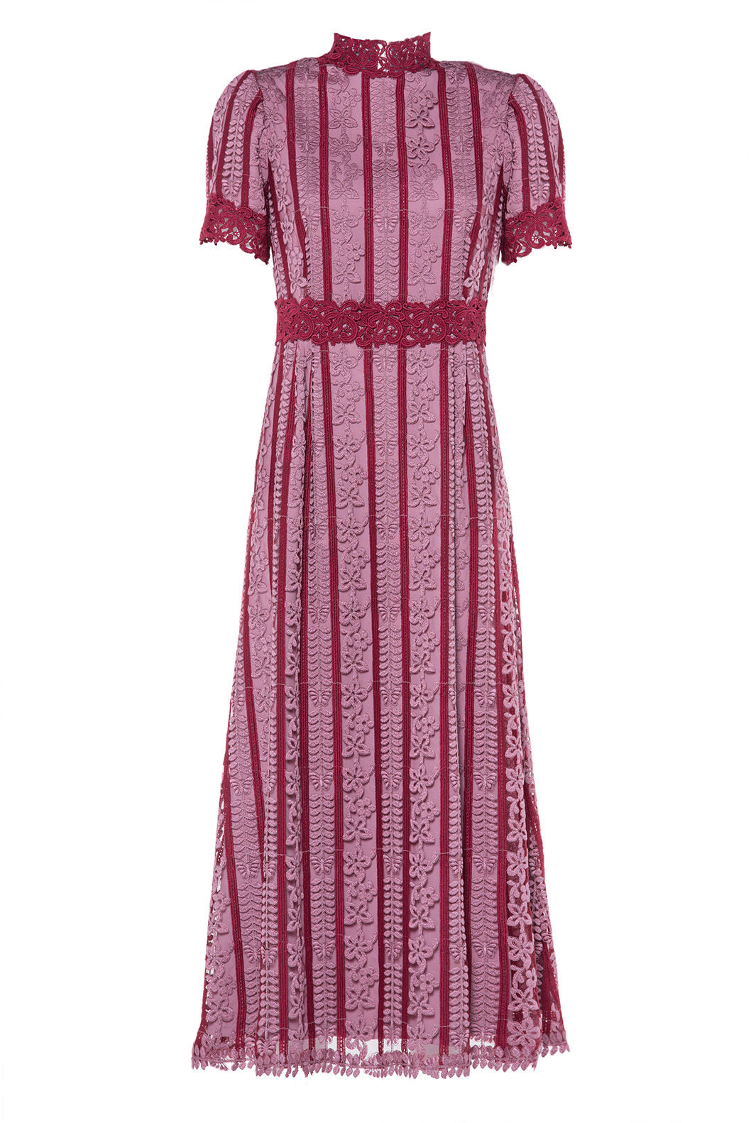 Macrame Embroidered Dress