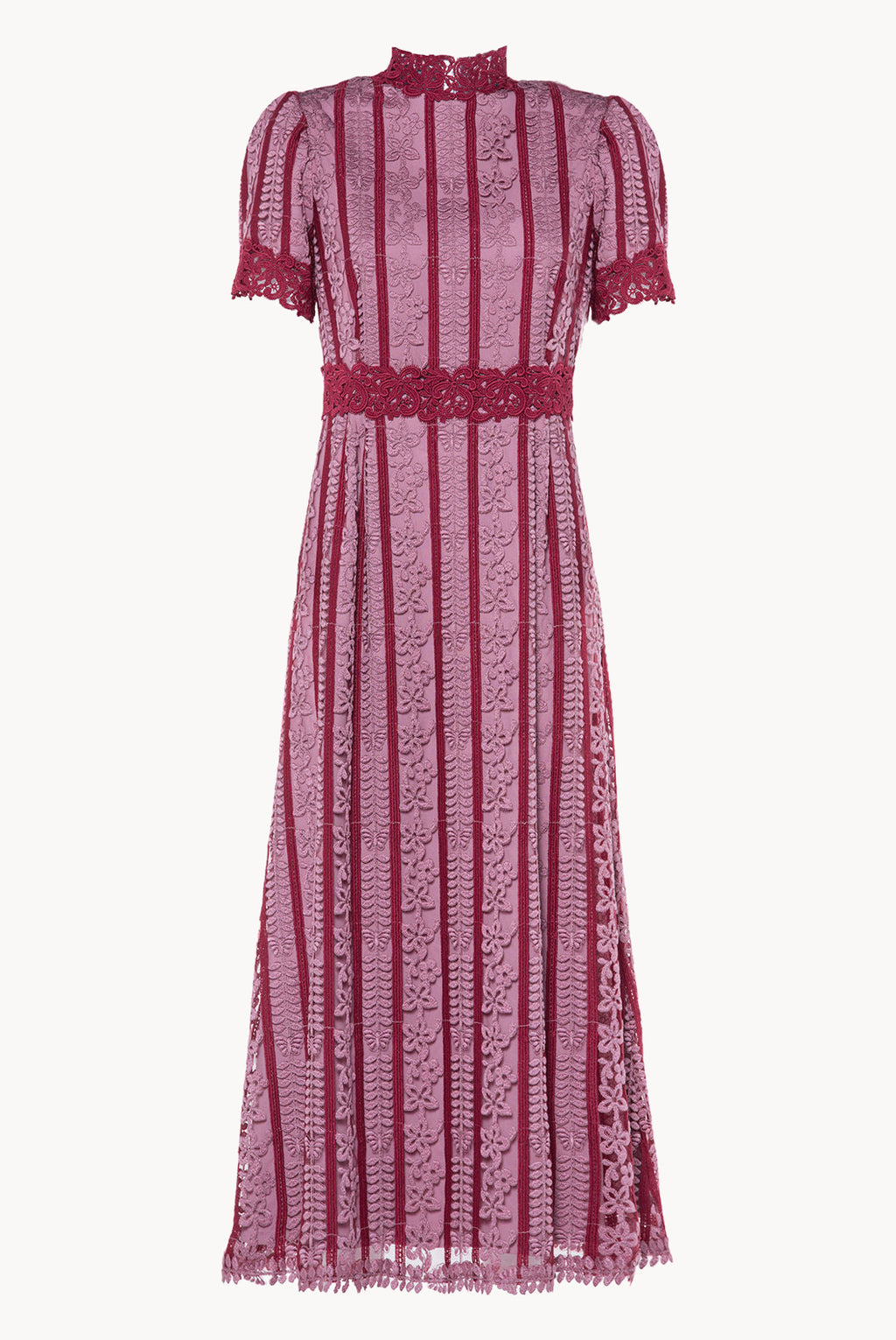 Macrame Embroidered Dress