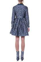 Long Sleeves Jacquard Dress