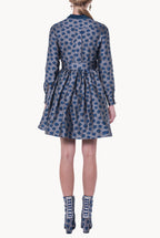Long Sleeves Jacquard Dress