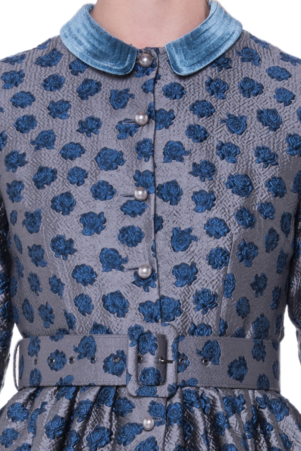 Long Sleeves Jacquard Dress