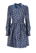 Long Sleeves Jacquard Dress