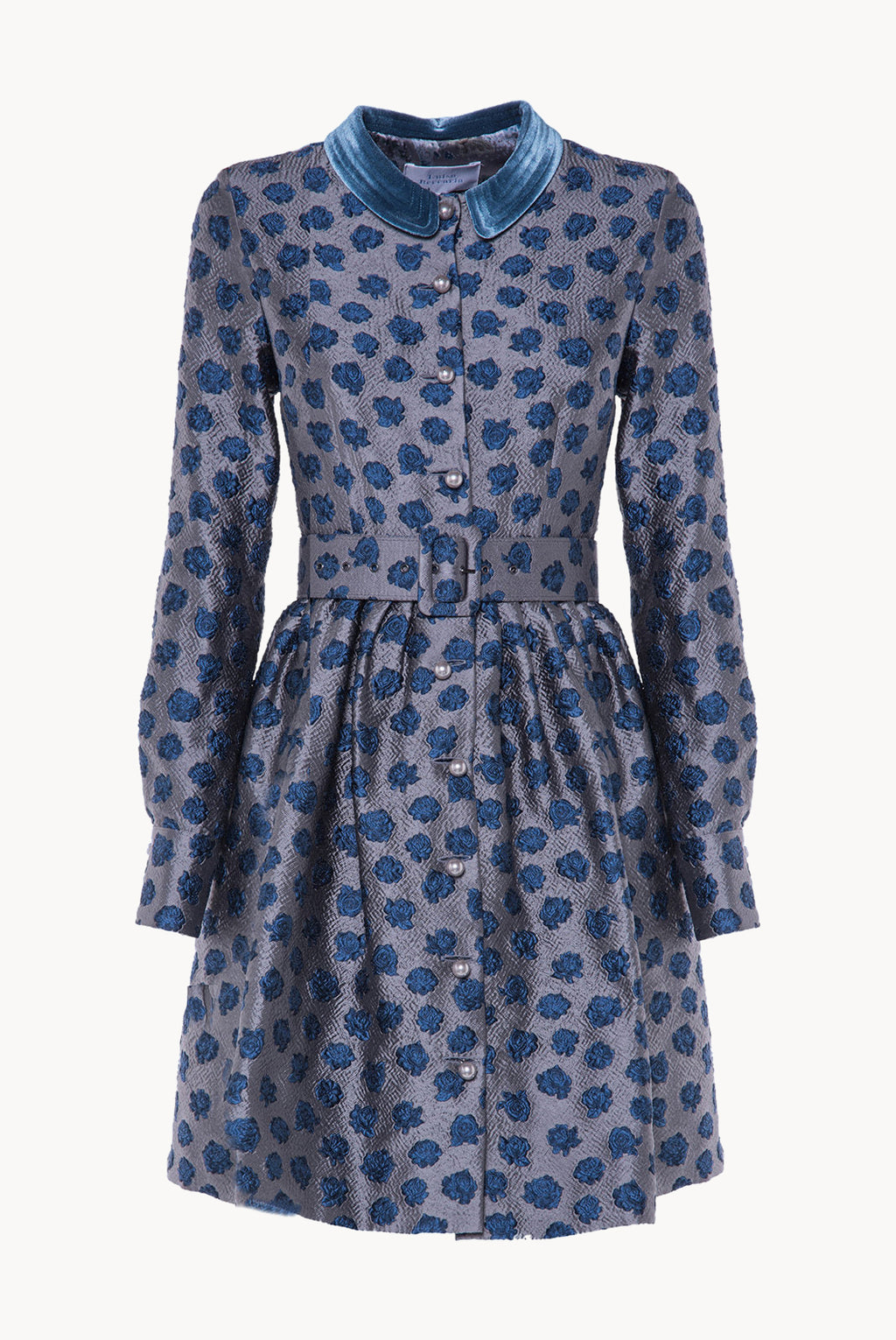 Long Sleeves Jacquard Dress