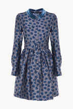 Long Sleeves Jacquard Dress