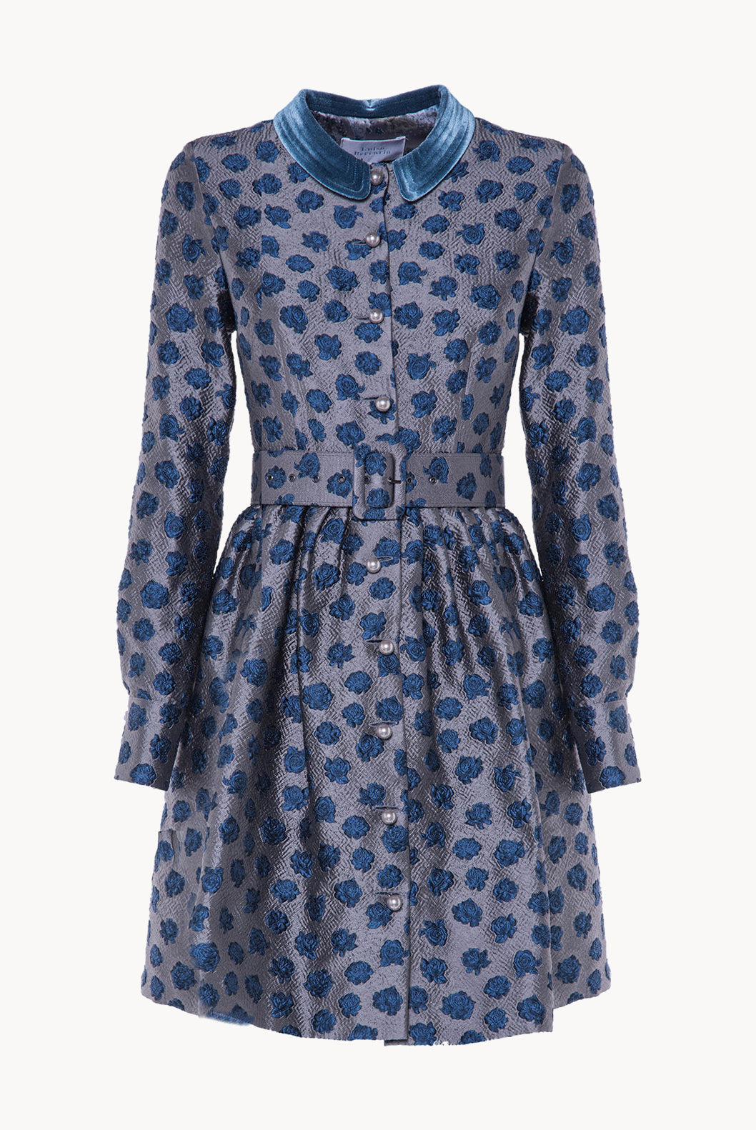 Long Sleeves Jacquard Dress
