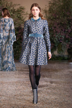 Long Sleeves Jacquard Dress