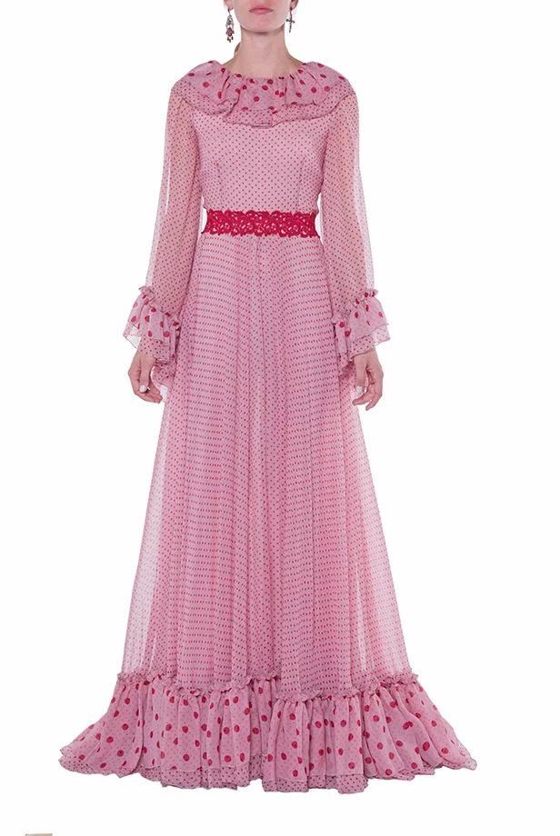 Chiffon Printed Dress