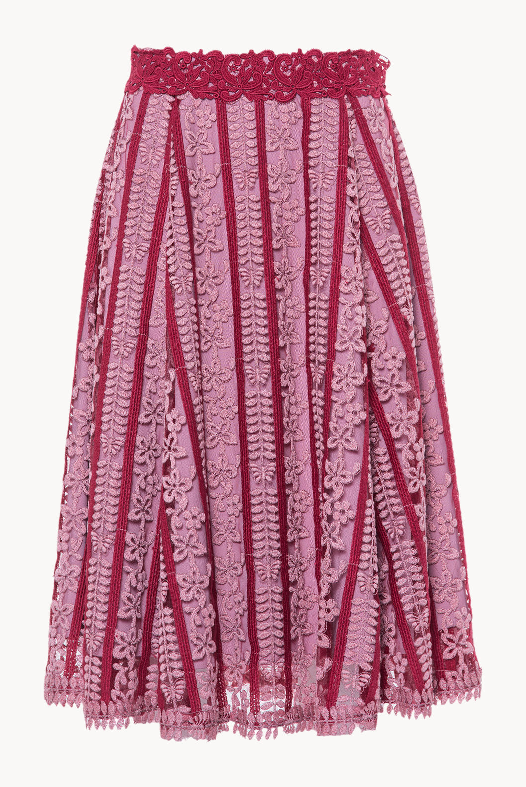 Macrame Embroidered Skirt