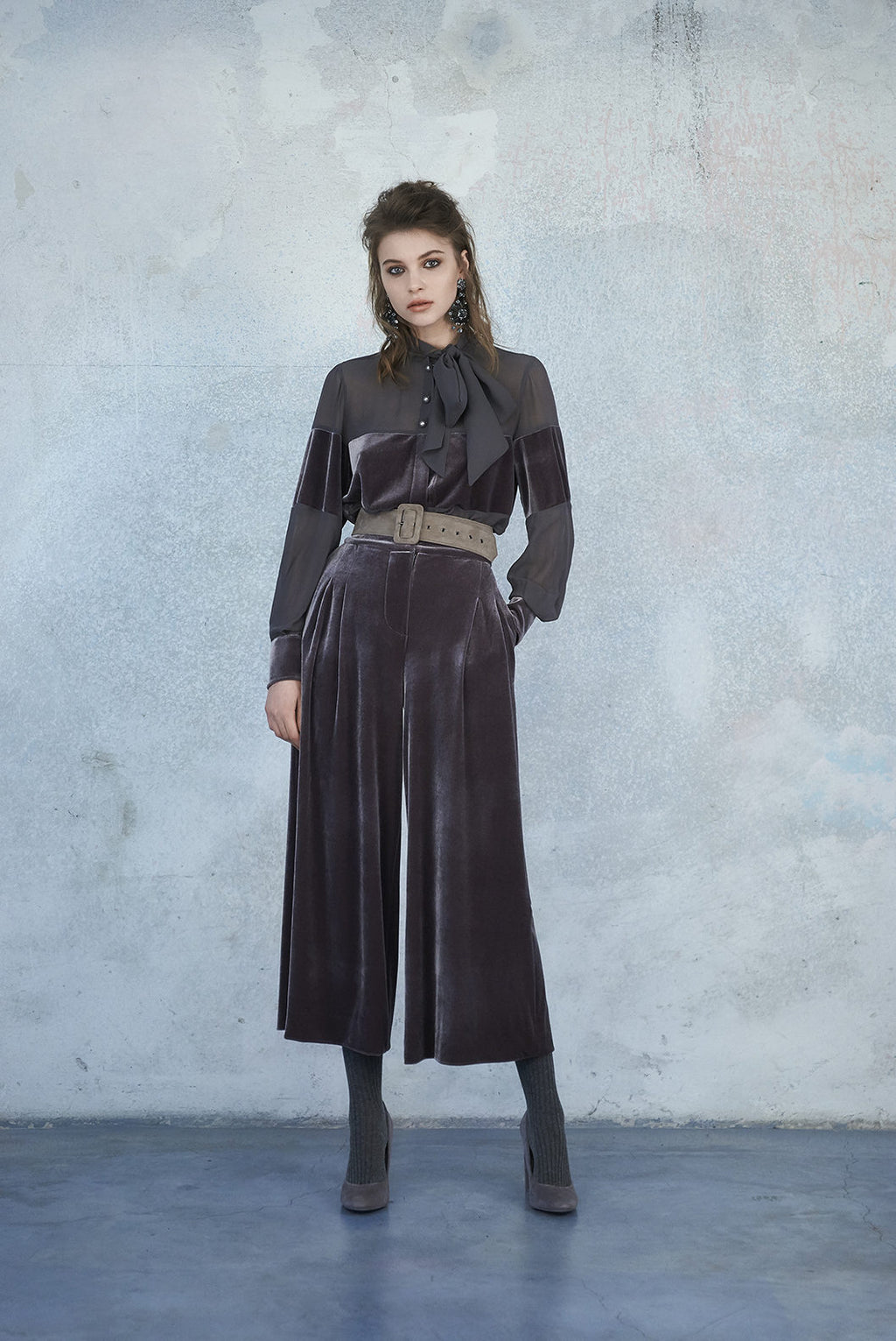 Velvet Blouse