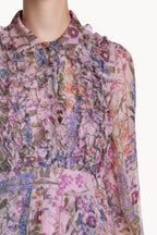 Printed Chiffon Dress