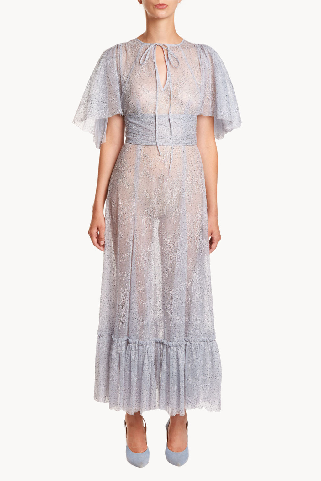 Lace Lurex Dress