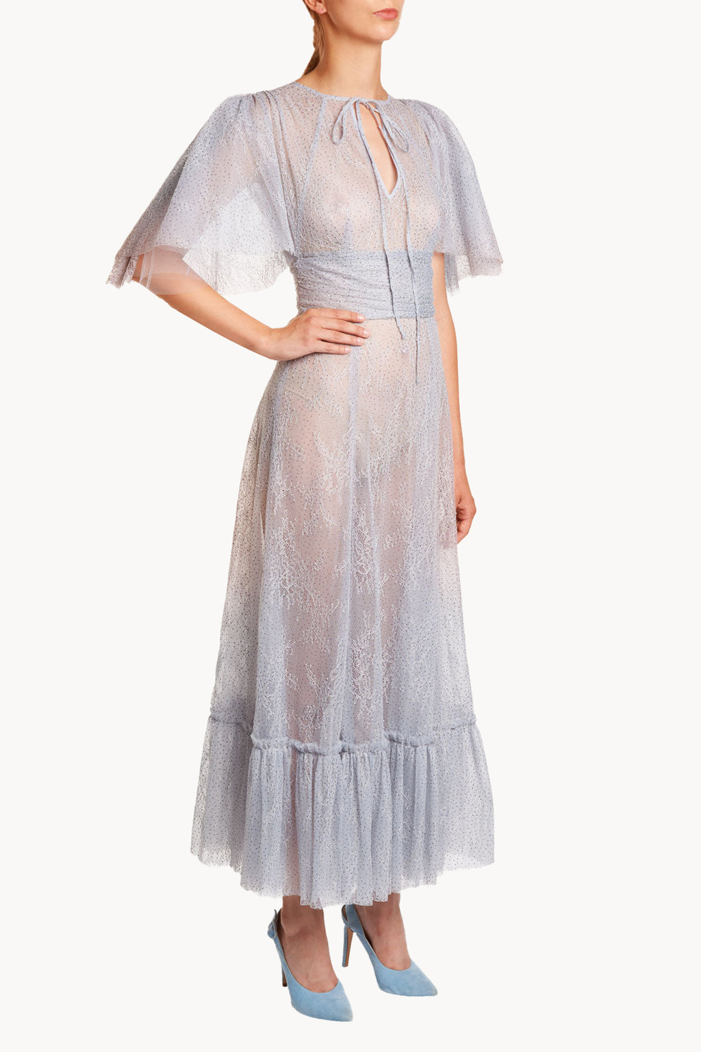 Lace Lurex Dress