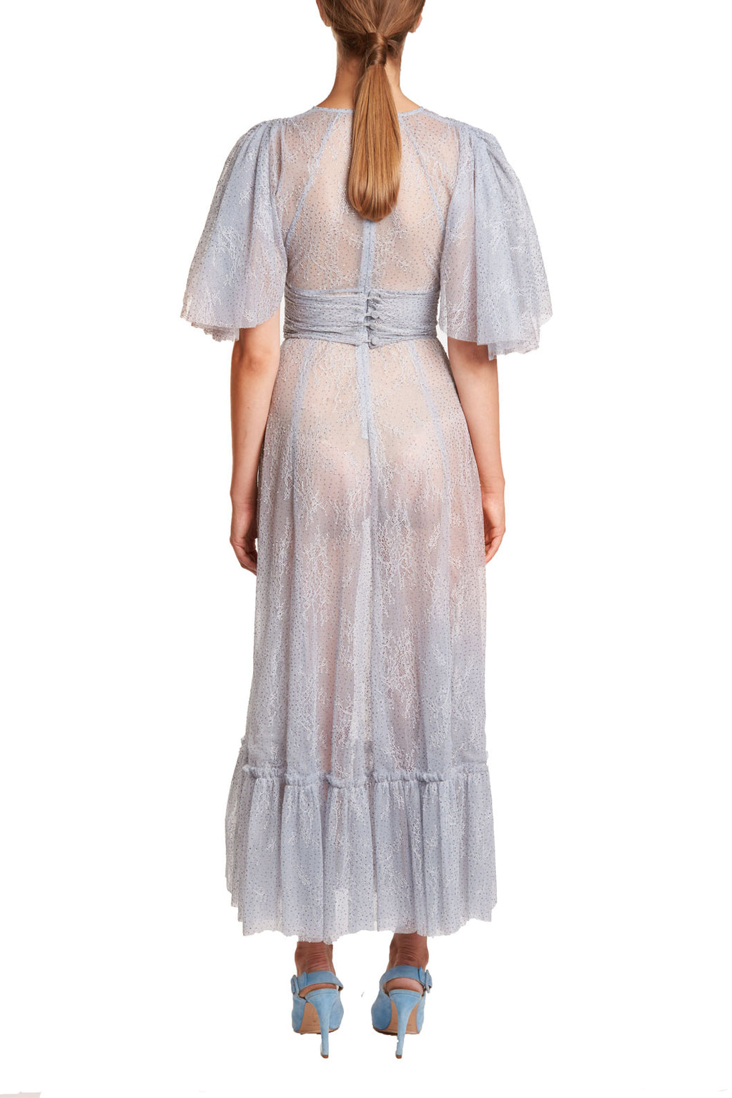 Abito in pizzo lurex
