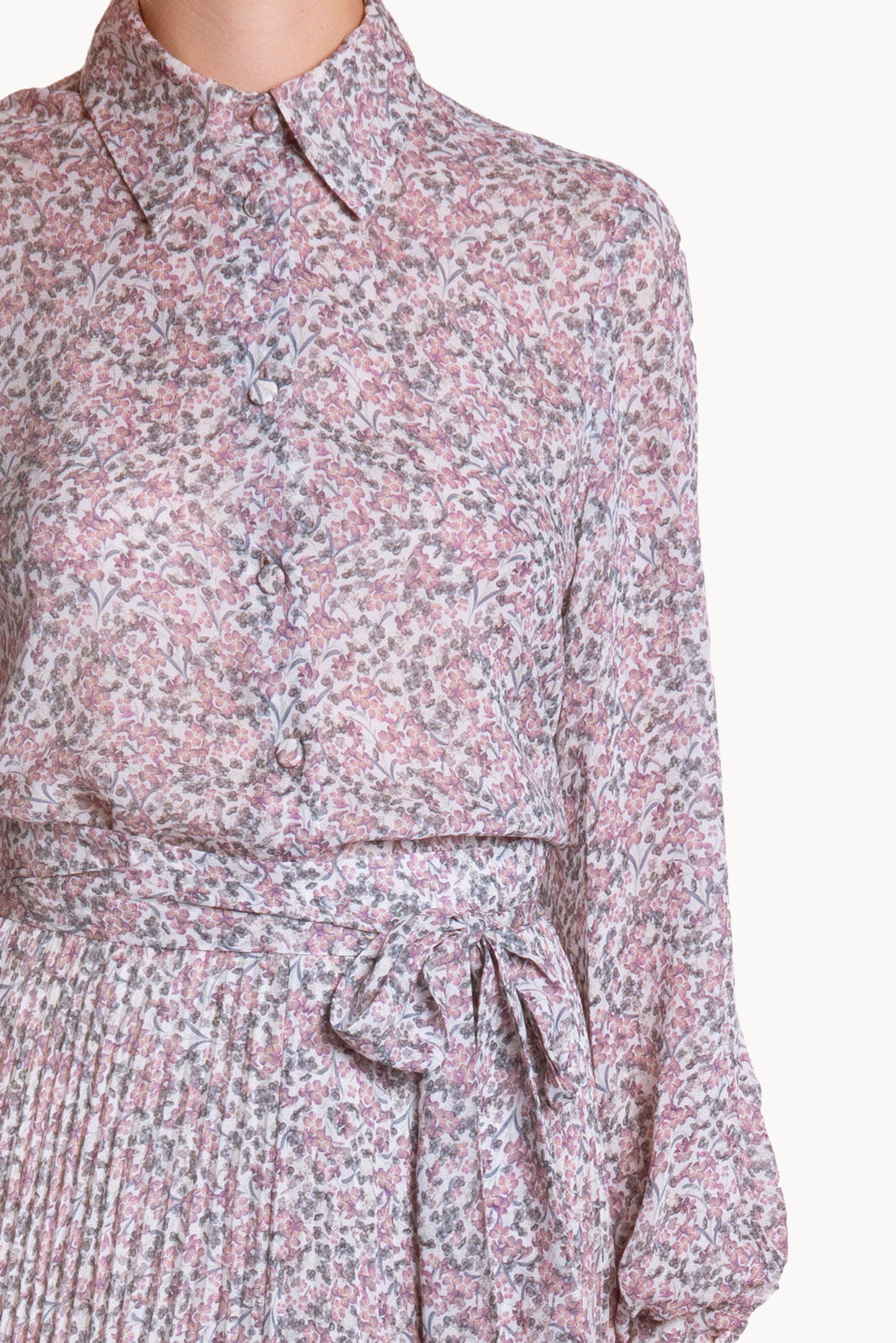Printed Little Flowers Georgette Blouse