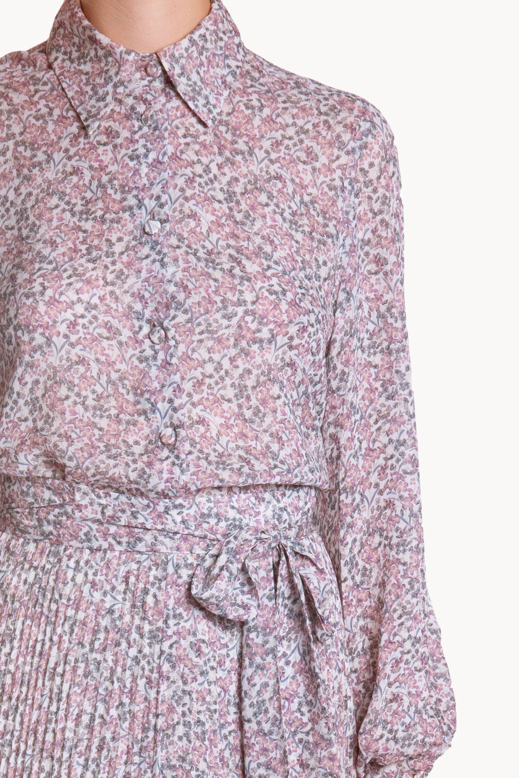 Printed Little Flowers Georgette Blouse
