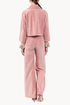 Cordroy Short Double-Breatsted Jacket