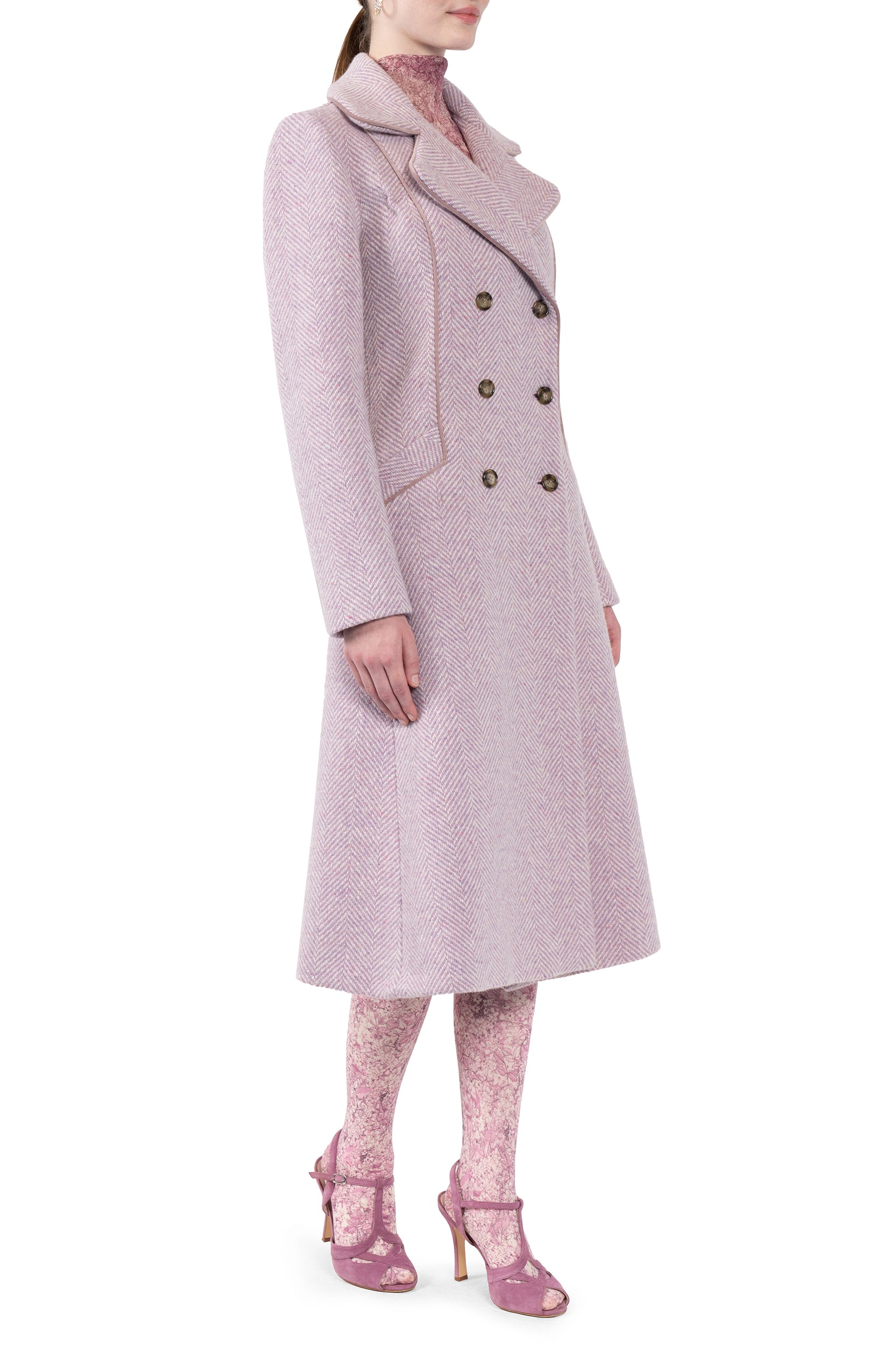 Herringbone Tweed Redingnote