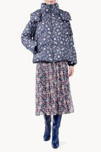 Floral Printed Puffer Jacket