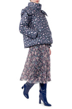 Floral Printed Puffer Jacket