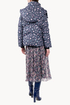 Floral Printed Puffer Jacket