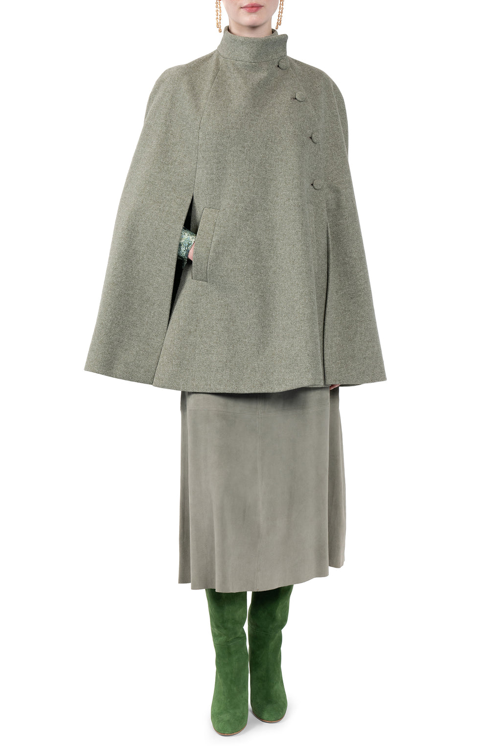 Wool Reglan Cape