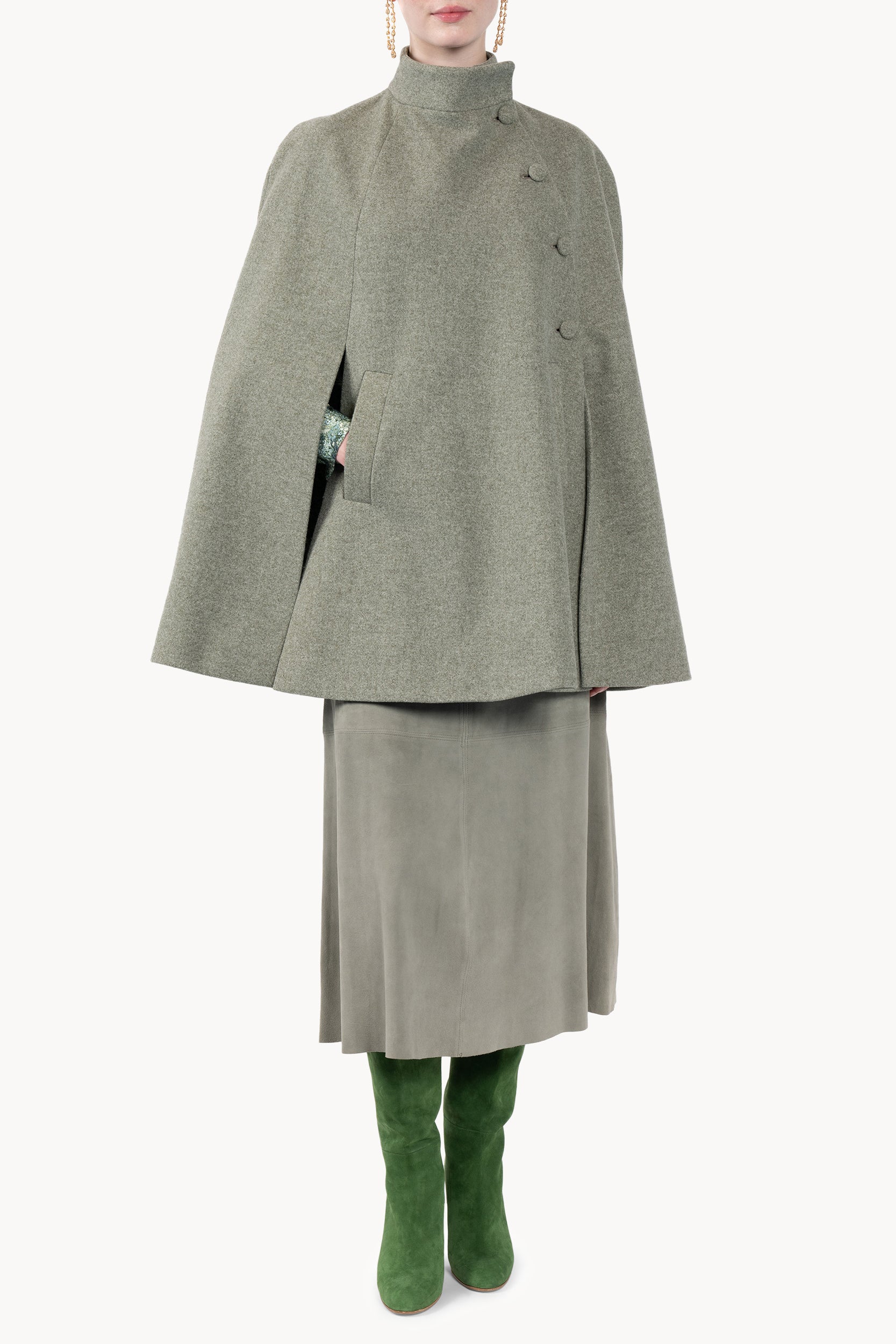 Wool Reglan Cape
