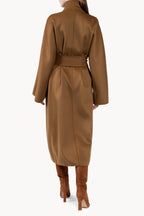 Cappotto doppio in lana