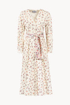 Velvet Rose Printed Dress