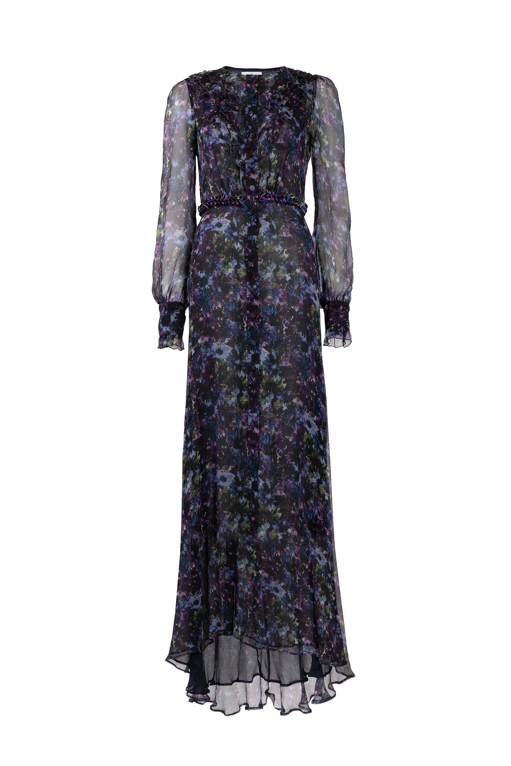 Chiffon Flowy Maxi Dress