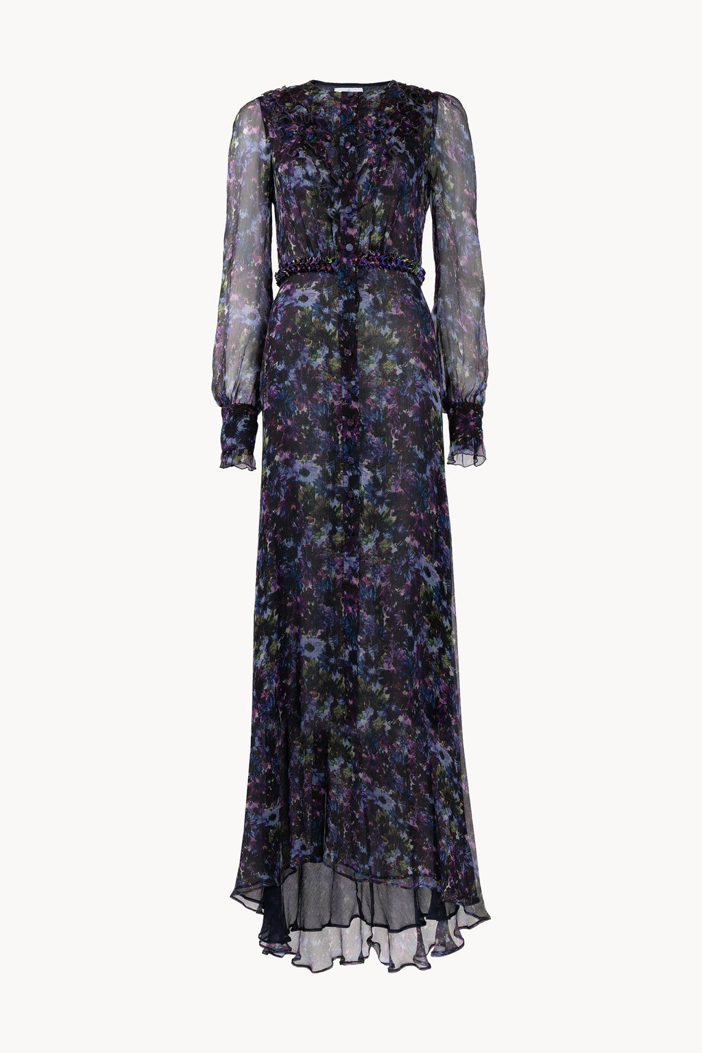 Chiffon Flowy Maxi Dress