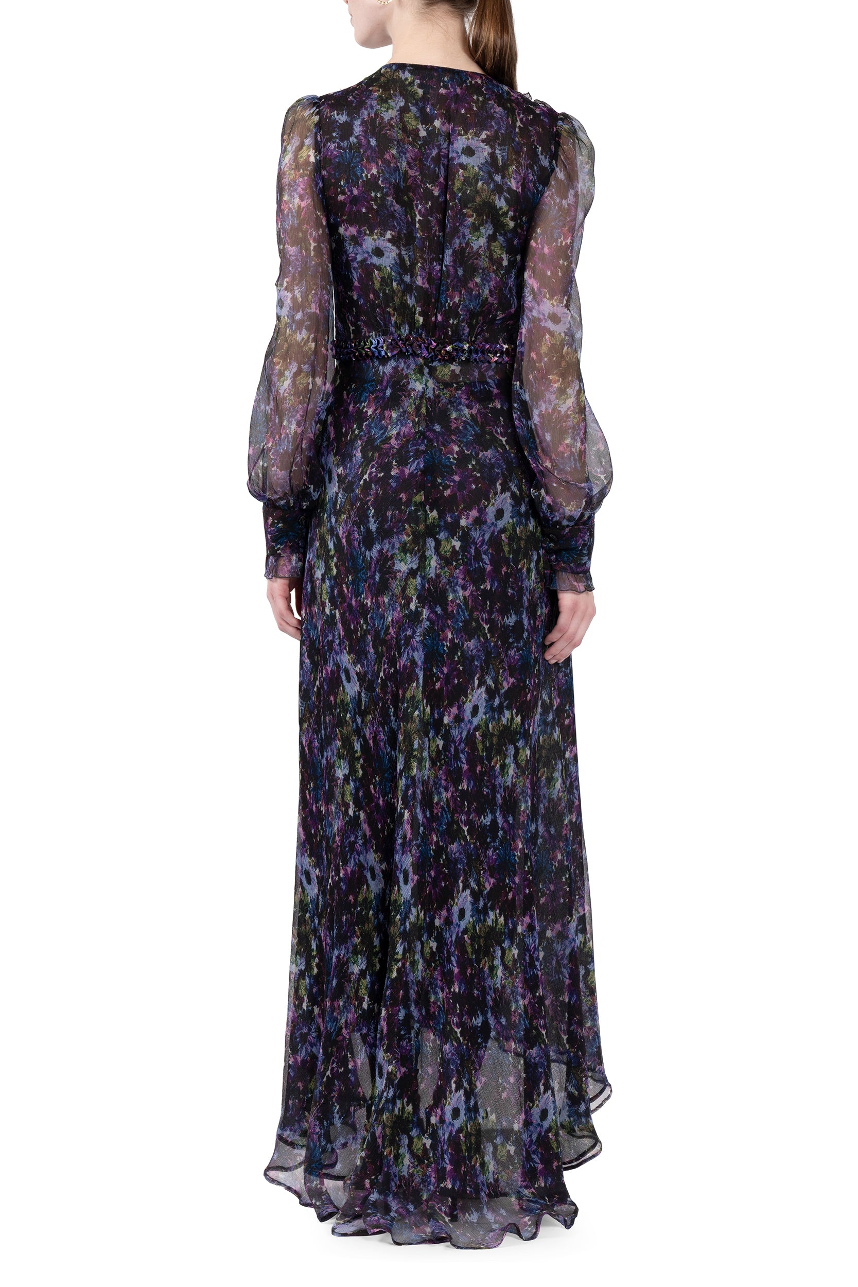 Chiffon Flowy Maxi Dress