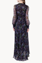 Chiffon Flowy Maxi Dress