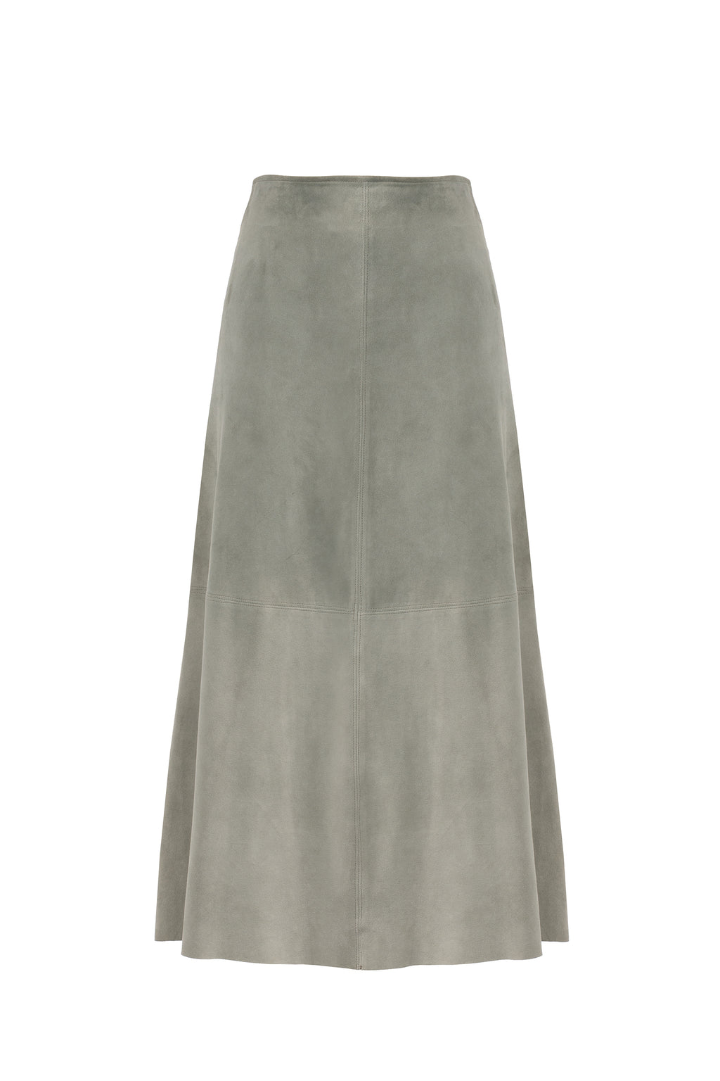Green Suede Skirt