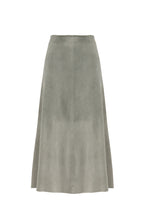 Green Suede Skirt